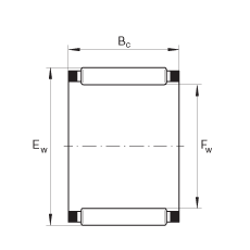 滾針及保持架組件 K10X14X10-TV, 根據(jù) DIN 5405-1/ISO 3030 標(biāo)準(zhǔn)
